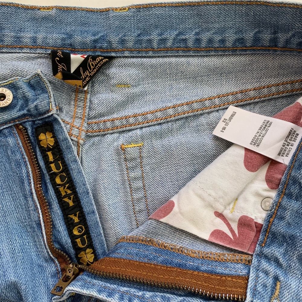 Lucky Brand Men's Straight Leg Jeans - Picture 4 of 8